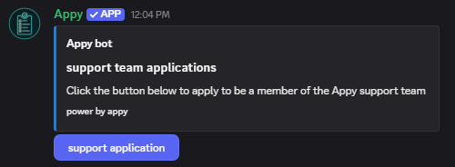 Application panels